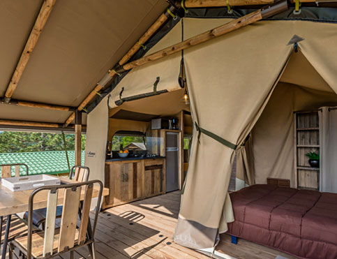 interieur lodge drome