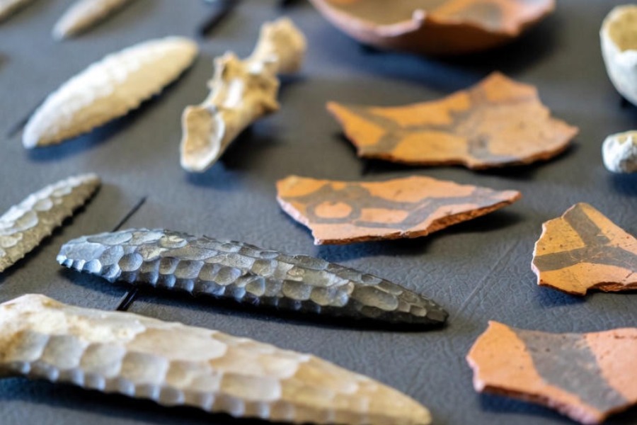 pierres Musée de la Préhistoire du Vercors