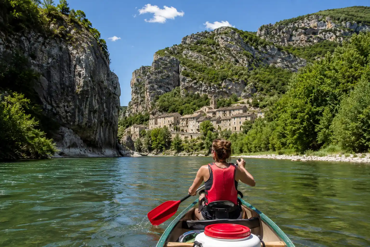 canoe activité drome
